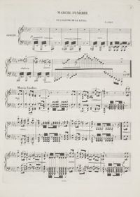 Marche funèbre et cavatine de la Lucia - Franz Liszt